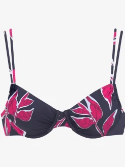 Haut de maillot de bain à armatures design tendance