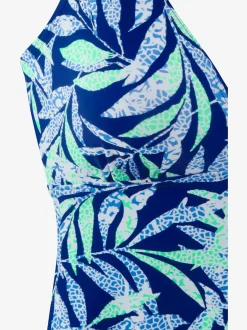 Haut de maillot de bain à armatures imprimé tendance