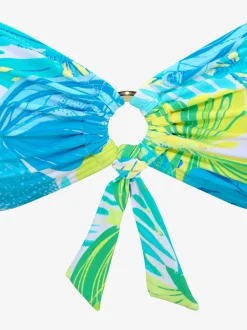 Haut de maillot de bain bandeau motif papillons – chaque pièce est unique