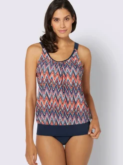 Haut de maillot de bain caraco élastiqué