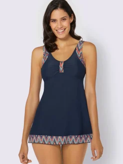 Haut de maillot de bain femme forme caraco