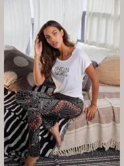 Haut de pyjama manches courtes