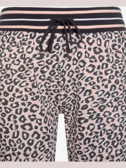 Haut de pyjama manches courtes à encolure ronde