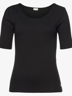 Haut de pyjama t-shirt à encolure ronde