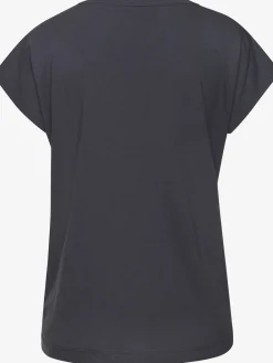 Haut de pyjama t-shirt avec imprimé feuille