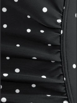 Haut de tankini design classique et passepoil