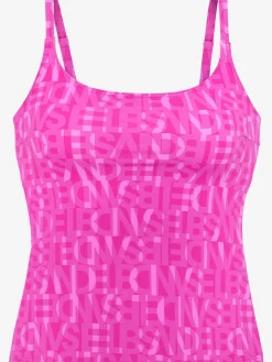 Haut de tankini imprimé tendance