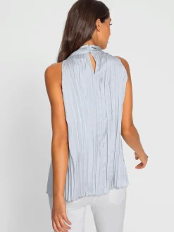 Haut plissé accessoire élégant