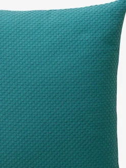 Housse de coussin tissé en relief