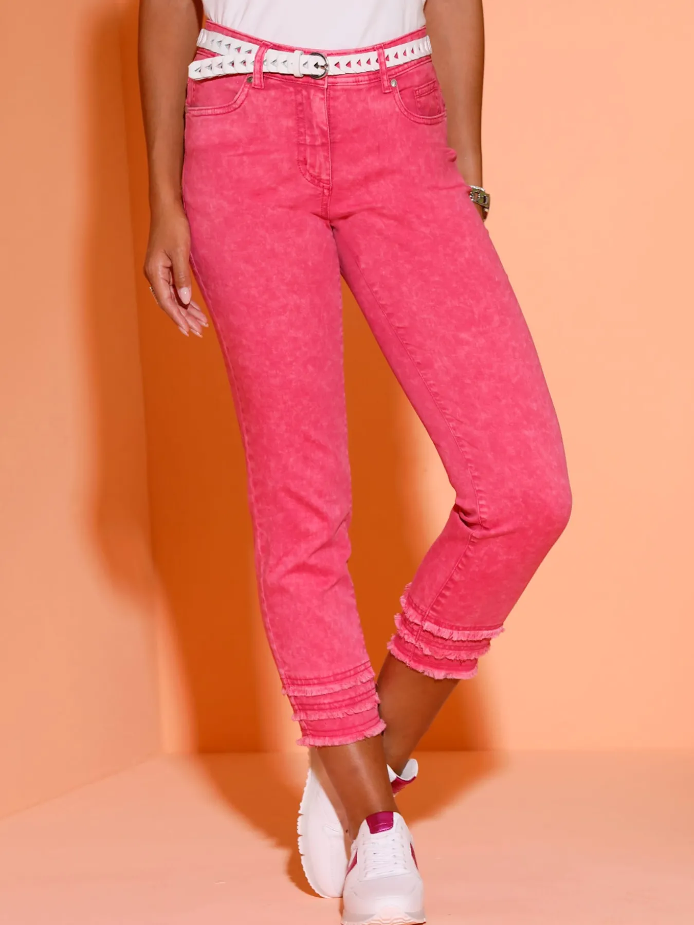 Jean 7/8 97% coton