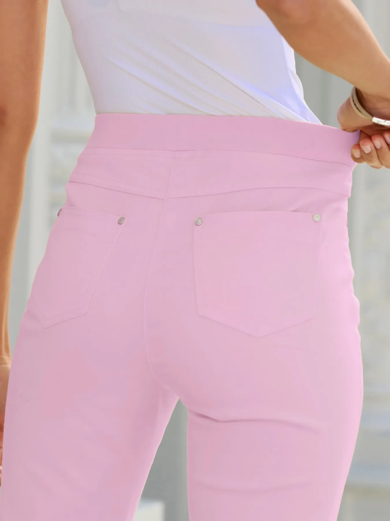 Jean 7/8 avec coton