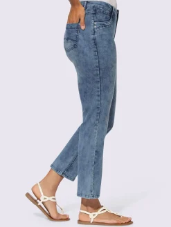 Jean 7/8 coton extensible confortable