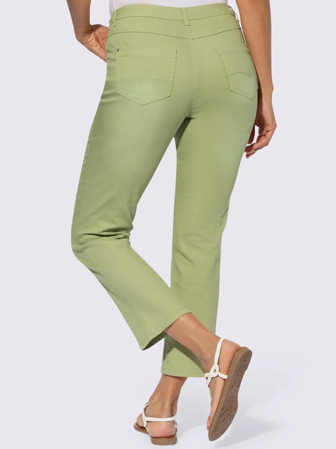 Jean 7/8 coton extensible confortable