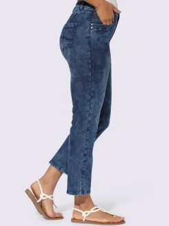 Jean 7/8 coton extensible confortable