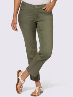 Jean 7/8 coton extensible confortable