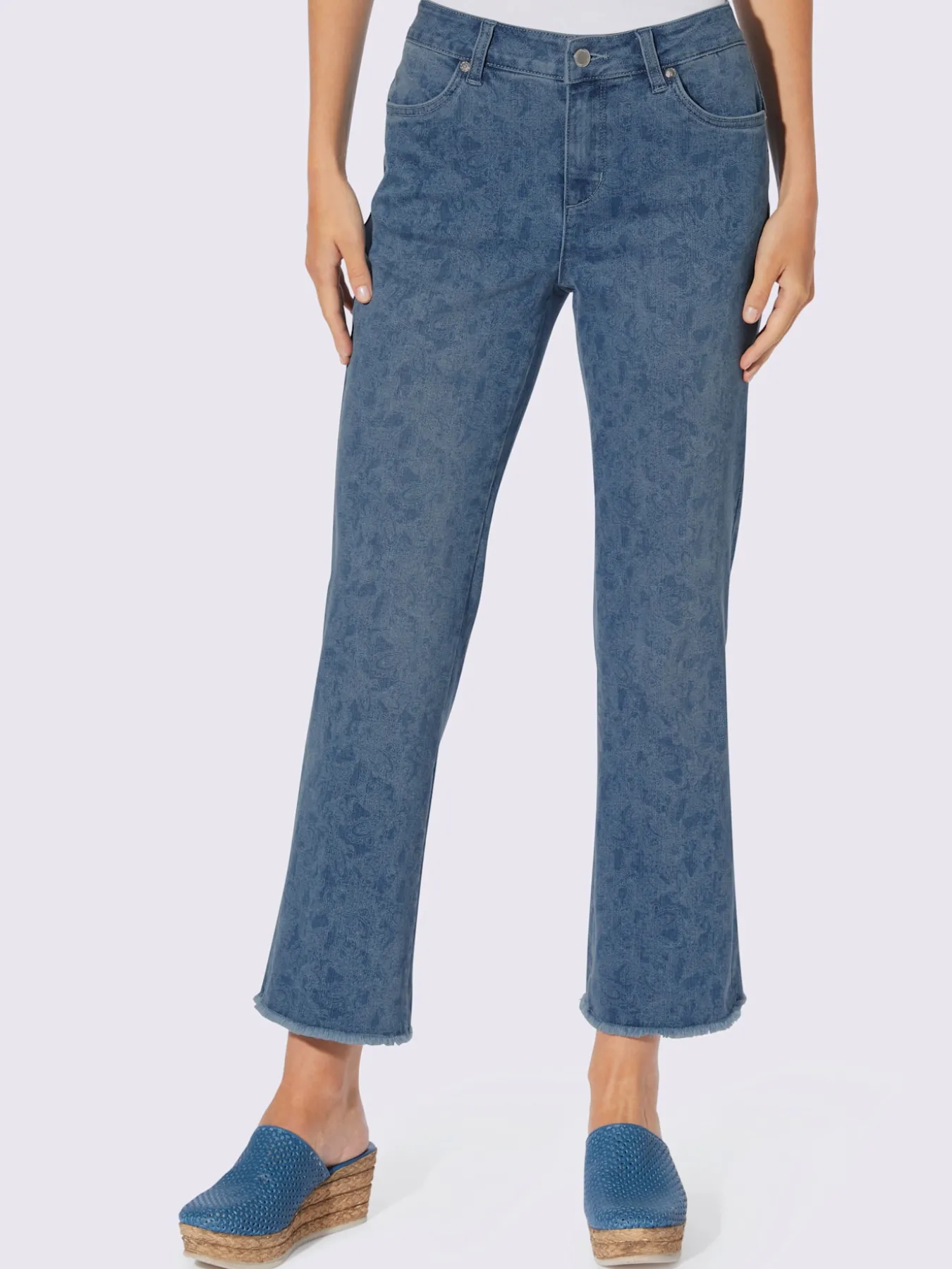 Jean 7/8 effet « push-up » pour un joli fessier