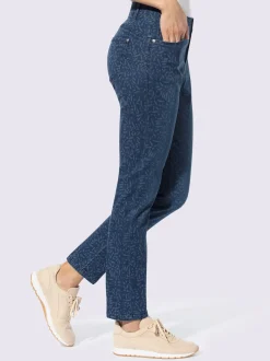 Jean 7/8 effet « push-up » pour un joli fessier