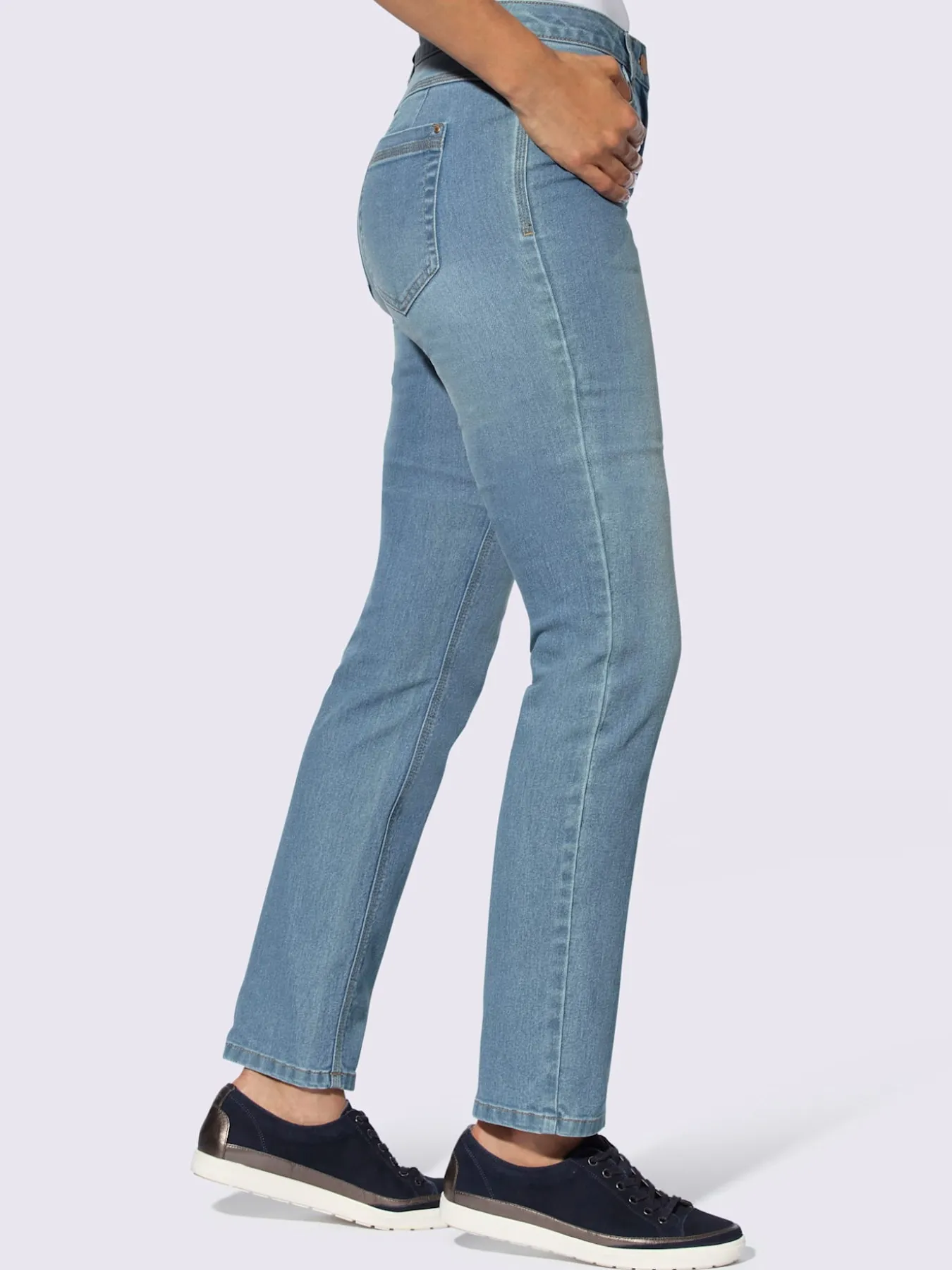 Jean 5 poches 78% coton