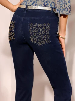 Jean 5 poches avec coton