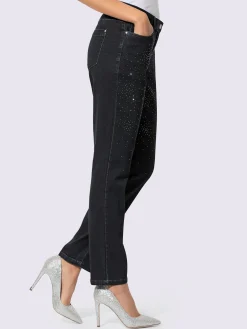 Jean 5 poches denim ultra-extensible avec effet modelant