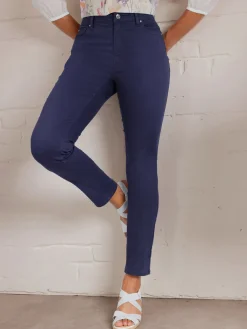 Jean 5 poches mélange coton et lyocell de qualité