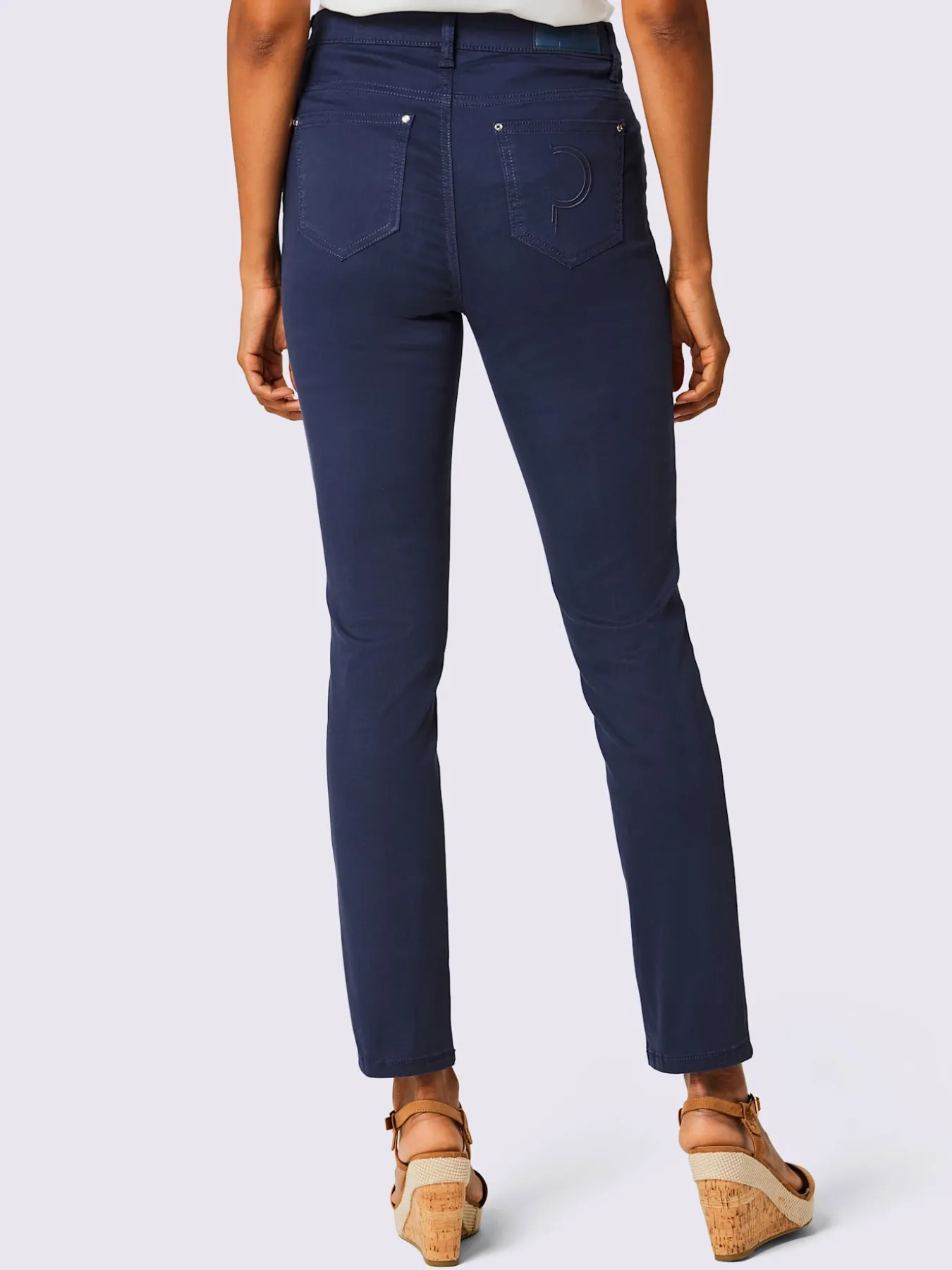 Jean 5 poches mélange coton et lyocell de qualité