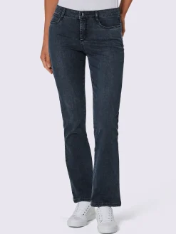 Jean 5 poches mélange coton et lyocell de qualité