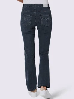 Jean 5 poches mélange coton et lyocell de qualité