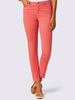 Jean 5 poches mélange coton et lyocell de qualité