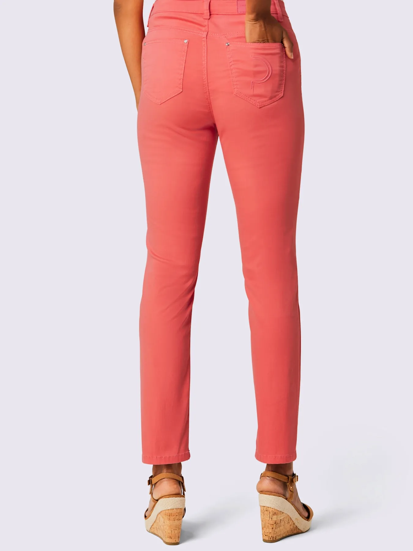 Jean 5 poches mélange coton et lyocell de qualité