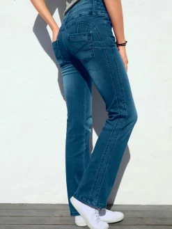 Jean 5 poches mélange de lyocell et de viscose de qualité