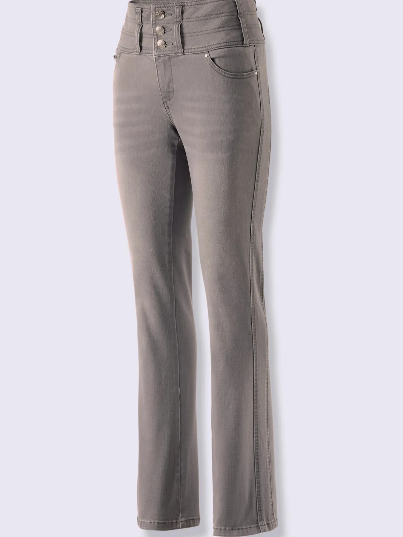 Jean 5 poches mélange de lyocell et de viscose de qualité