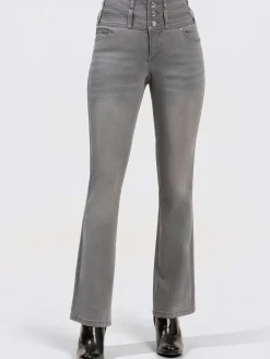 Jean 5 poches mélange de lyocell et de viscose de qualité