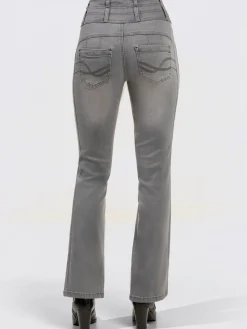 Jean 5 poches mélange de lyocell et de viscose de qualité