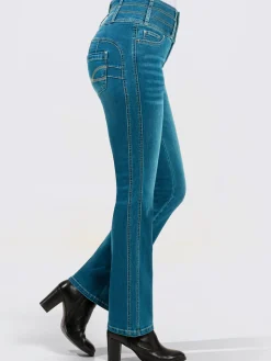 Jean 5 poches mélange de lyocell et de viscose de qualité