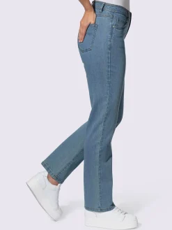 Jean 5 poches qualité coton extensible indéformable