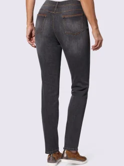Jean 5 poches qualité coton extensible indéformable