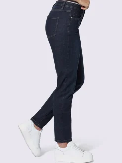 Jean 5 poches qualité coton extensible indéformable