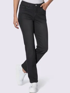 Jean 5 poches qualité coton extensible indéformable