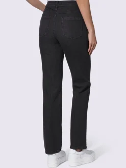 Jean 5 poches qualité coton extensible indéformable
