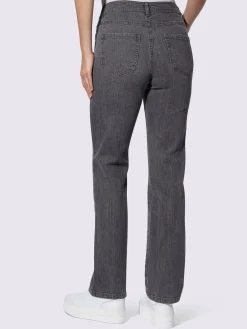 Jean 5 poches qualité coton extensible indéformable