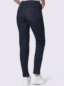 Jean 5 poches qualité coton extensible indéformable