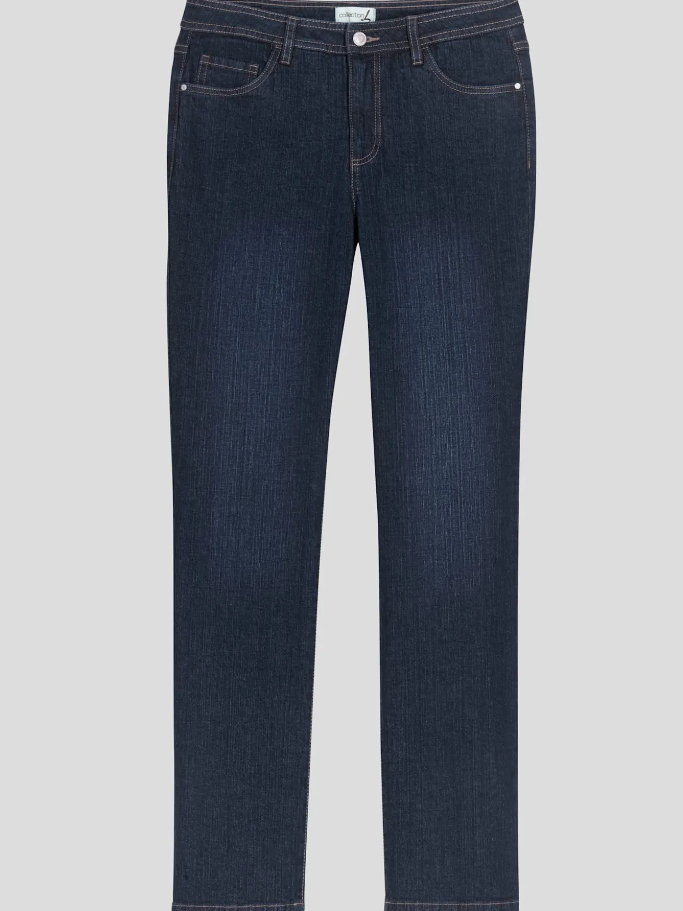 Jean 5 poches qualité coton extensible indéformable