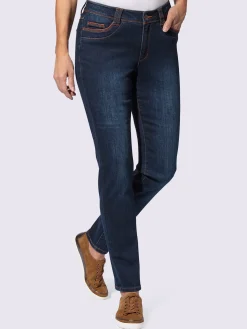 Jean 5 poches qualité coton extensible indéformable