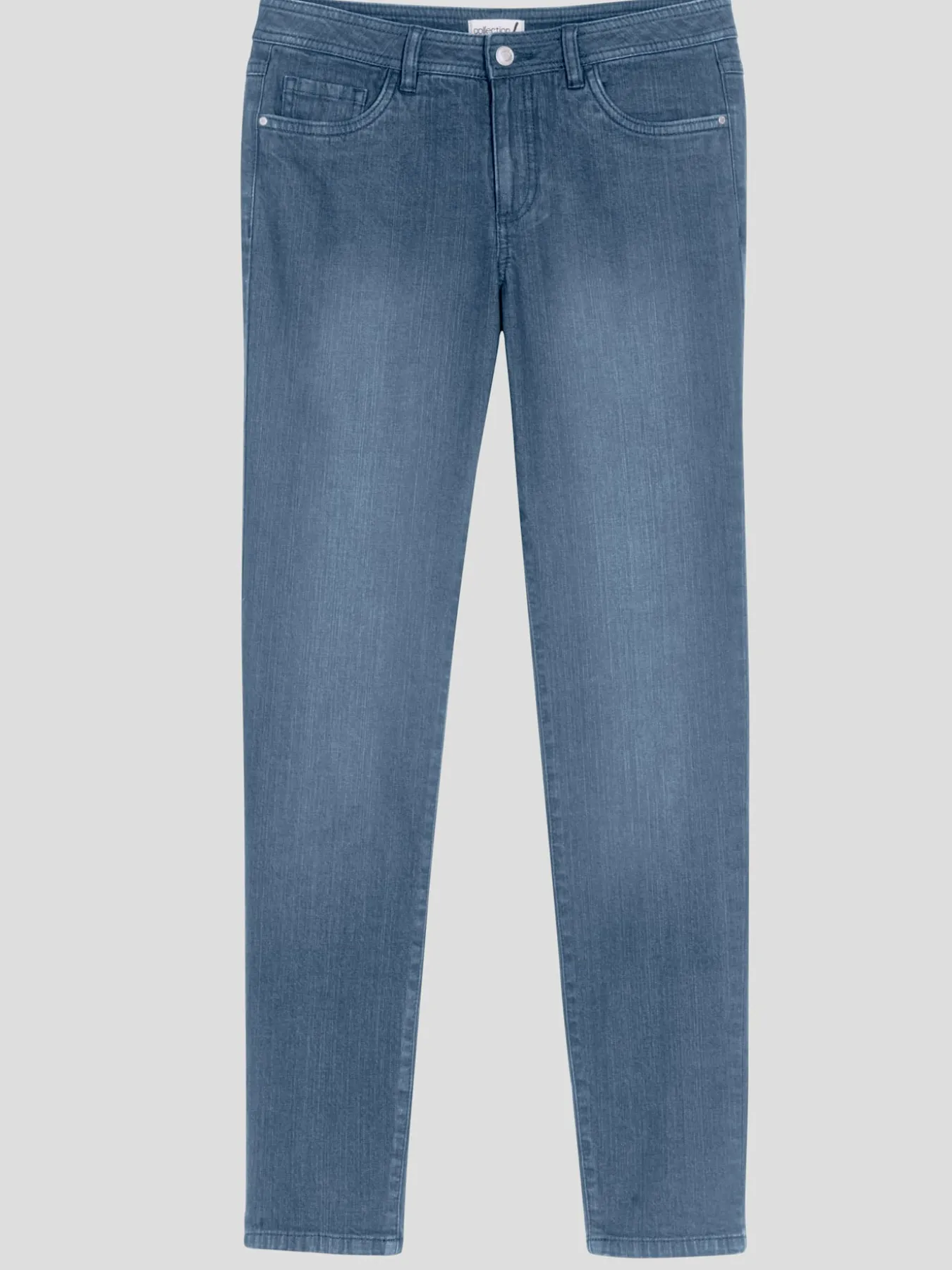 Jean 5 poches qualité coton extensible indéformable