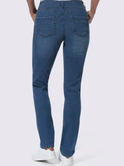 Jean 5 poches qualité coton doux sur la peau
