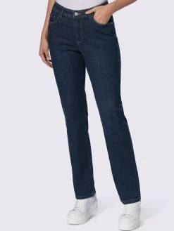 Jean 5 poches qualité coton extensible indéformable