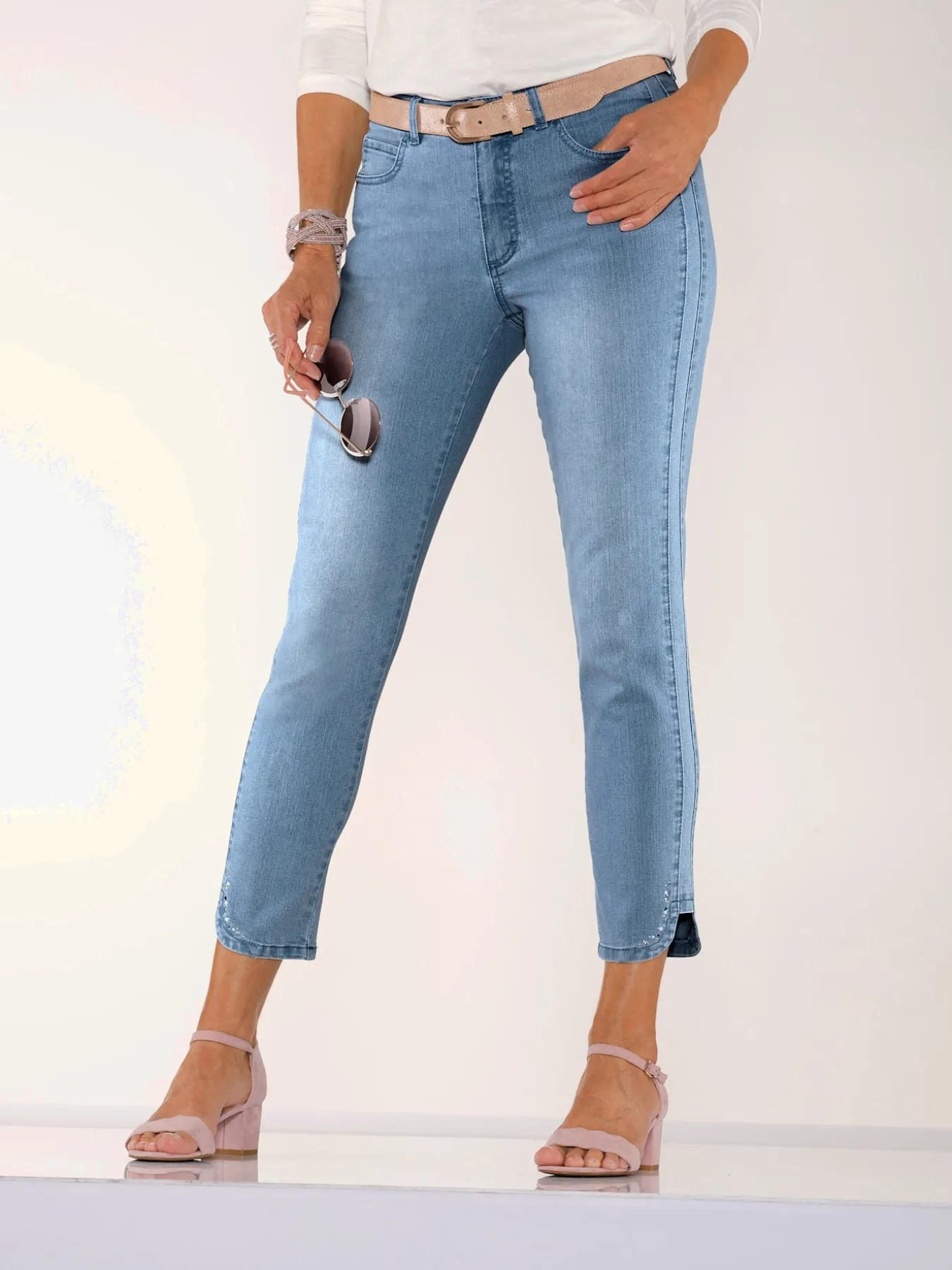 Jean 7/8 qualité coton