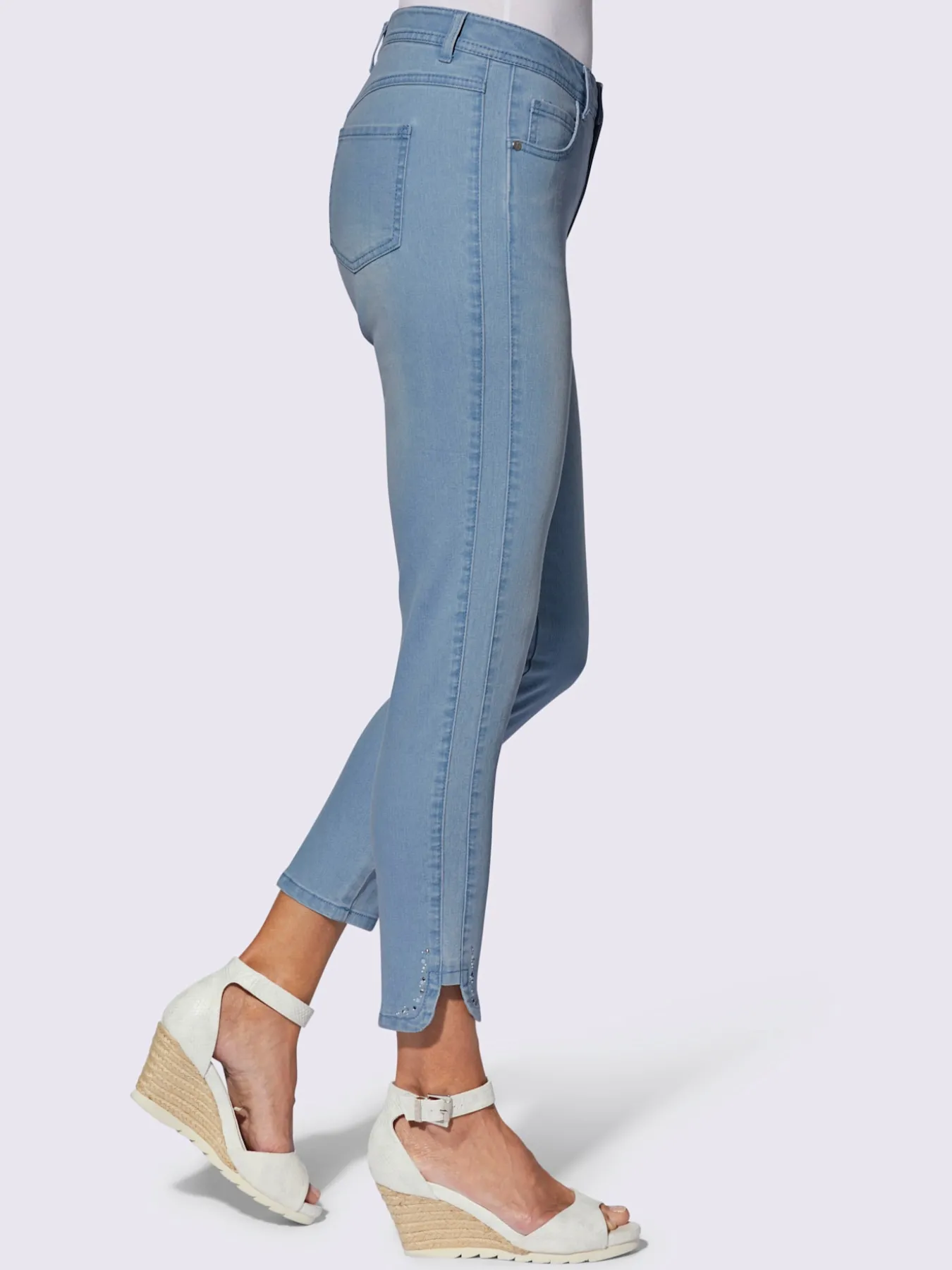 Jean 7/8 qualité coton