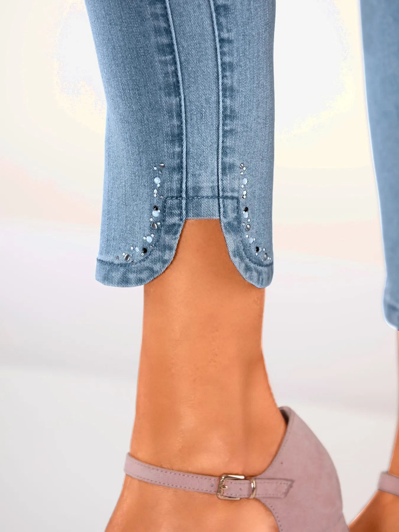 Jean 7/8 qualité coton